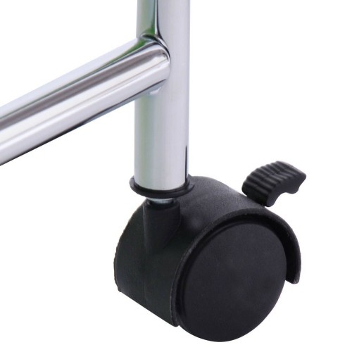 Gymax Rolling Storage Cart Metal Rack Shelf 4 Drawers Home Office Furniture