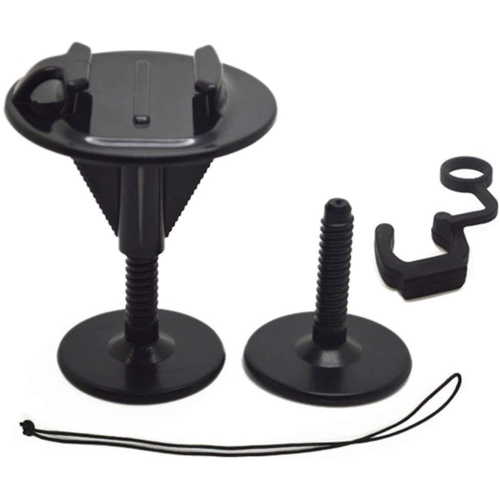 Bodyboard Surfboard Surfing Water Board Mount for GoPro Hero 8 Max 7 (2018) 6 5 4 3+ 3 Black Silver Session, Osmo Action, Xiaomi YI, AKASO, SJCAM Camera (Black)