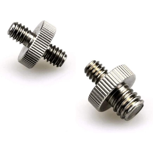 12 Pcs Camera Screw Adapter Converter for Tripod Monopod Ball Head, 1/4' Male to 1/4' Male, 1/4' Male to 3/8' Male, 1/4' Female to 3/8' Male Threaded