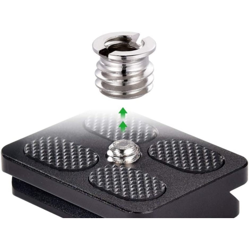 12 Pcs Camera Screw Adapter Converter for Tripod Monopod Ball Head, 1/4' Male to 1/4' Male, 1/4' Male to 3/8' Male, 1/4' Female to 3/8' Male Threaded