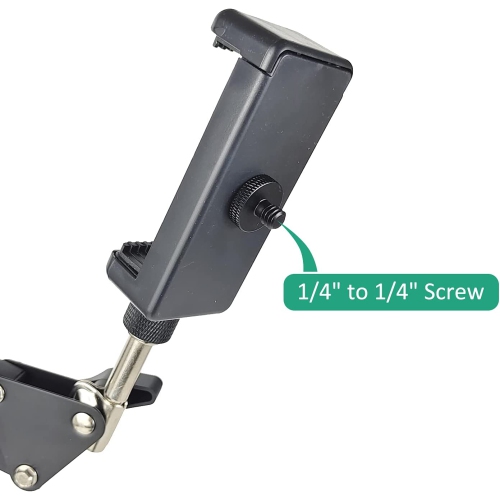 1/4 to 1/4 Male Threaded Screw Adapter for Mic Stand Camera Tripod Mic Mount Light Stand DSLR Camera Shoulder Mount Camera Cage, 6 Pcs by