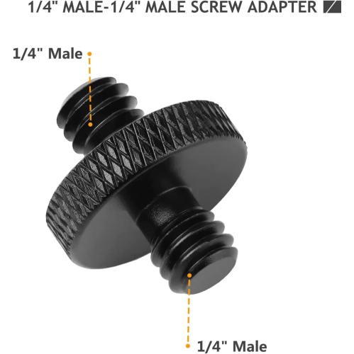 12 Pcs Camera Screw Adapter 1/4' and 3/8' Tripod Mount Converter Set for Camera Mount, Monopod, Ball Head, Light Stand