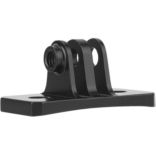 Skydiving Helmet Fixed Base Holder Adapter Mounts for GOPRO Hero 7/6/5/4/for SJCAM/for XiaoYi/for DJI OSMO Action Cameras(Black)