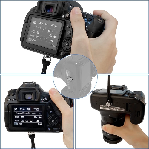 Camera Mounting Screw 15 Pcs D Shaft D-Ring 1/4 Mounting Screw, Quick Release Camera Flathead Slot Screw for Camera Tripod Monopod