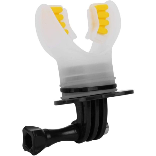 Mouth Bite Mount Mouthpiece Holder Adapter Surfing Diving Skating with Floaty and Neck Lanyard for Gopro Hero 7/6/5/4/3/3+ for SJCAM for XiaoYi