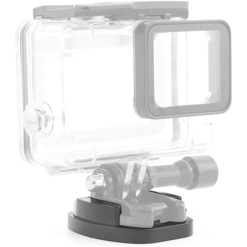 QR Mount with Pilot Holes – All Metal, Versatile Quick Release Plate with 1/4'-20 Tripod Screw Compatible with GoPro Hero3/3+/4/5/6/7/8