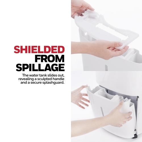 Honeywell TP30WKN 30 Pint ENERGY STAR Dehumidifier with 1+4 Yr Wty for up to 1000 sq ft room with Mirage Display, Washable Filter to Remove Odor & Filter Change Alert