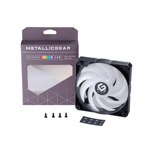 MetallicGear Skiron DRGB MG-F120PDRGB_BK 120 mm DRGB LED Case Fan