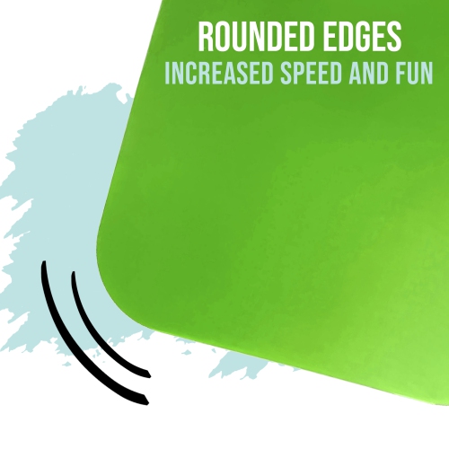 PRISP Flying Carpet Snow Sled - Roll Up Winter Slider, 36