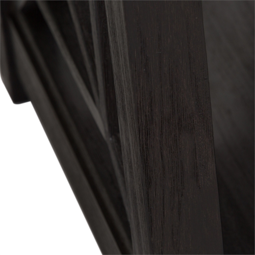 Heatherbrook Black Chair Side Table