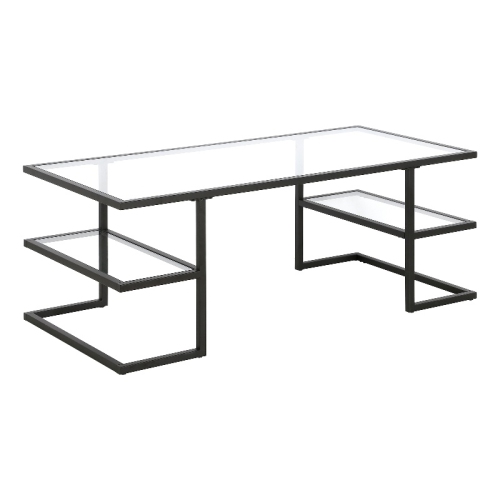 HENN&HART  47" Coffee Table In Black