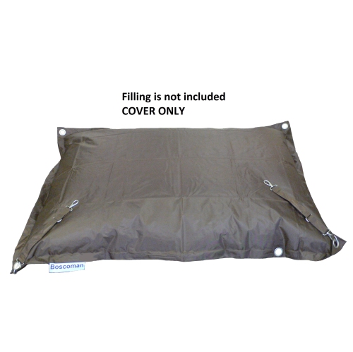 Jumbo Square Bean Bag Chair Cover ONLY | Indoor/Outdoor Lounger, Fill NOT Included