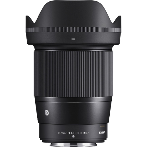 Sigma 16mm f/1.4 DC DN Contemporary Lens for FUJIFILM X - 7PC Accessory Bundle
