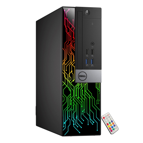 Dell OptiPlex Desktop - GT 1030 2GB, Intel Core i5, 32GB Memory, 1TB SSD, Win 10 Pro, RGB by DELL - Refurbished condition - Image 2