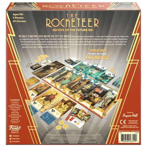 The Rocketeer: Fate of the Future Board Game - English