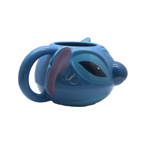 Lilo & Stitch Grinning Stitch Face 16oz Sculpted Mug