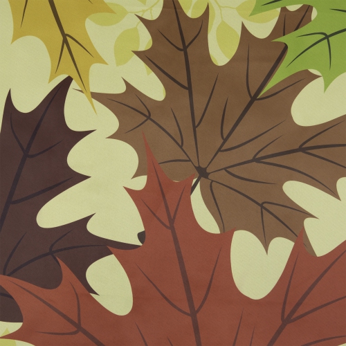 Red and Yellow Fall Leaves Welcome Outdoor House Flag 28" x 40"