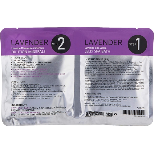 AvryBeauty Gel-Ohh Jelly Spa - Lavender - 1 Count