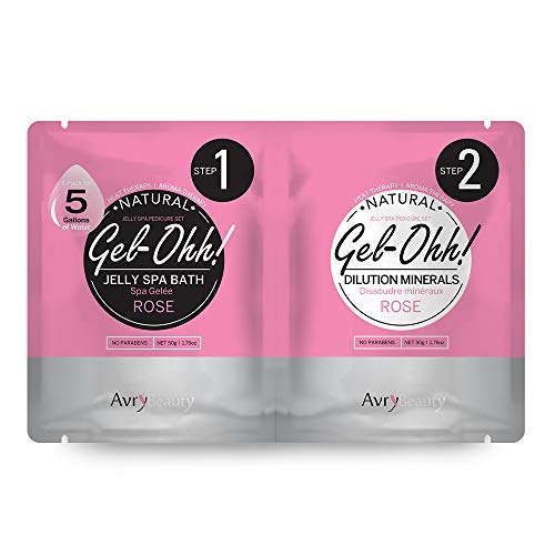 AVRYBEAUTY  Gel-Ohh Jelly Spa, Rose - 1 Count