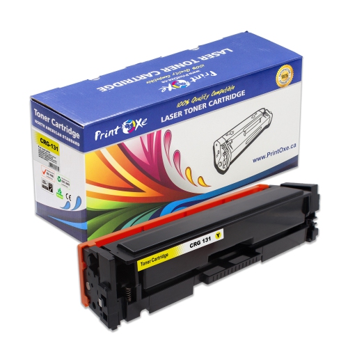 PRINTOXE® CRG 131 meilleure qualité de toner noir et JAUNE compatible Canon pour LBP7100C7100n LBP7110Cw MF6680DN / ImageClass MF8210CN MF28CW