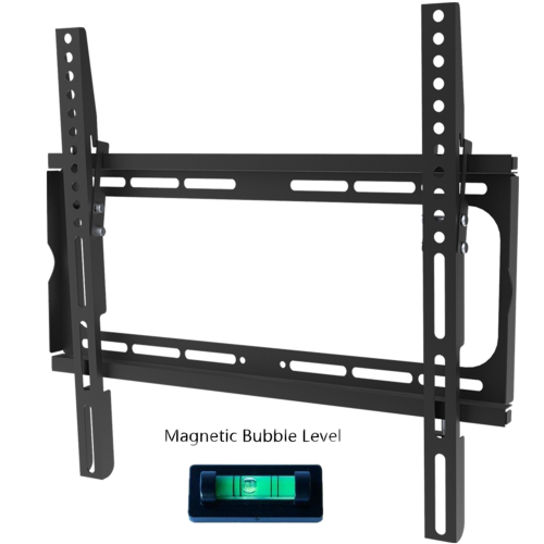 26" - 55" Angle free Tilt TV Wall Mount Bracket with Safety Lock for LED LCD Curved / Flat Panel TVs, fits 12" 16" Wall Wood Studs