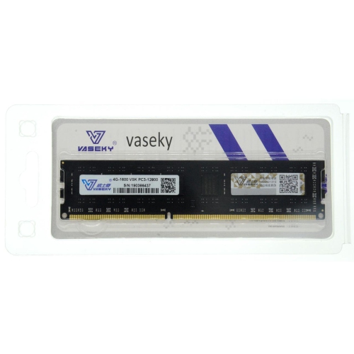 Vaseky 4GB DDR3 1600 Desktop Memory DDR3 1600 Desktop Memory Model MEMVSKDDR316004G