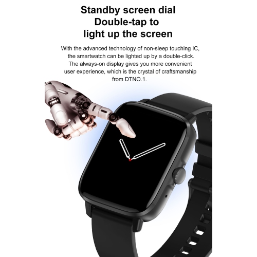 ISPEKTRUM iS102 Smart Watch 1.9-inch Full HD Screen, Bluetooth Calls & Text, Waterproof, Sports Mode, Fitness Tracker Heart Rate & BP Monitor, works