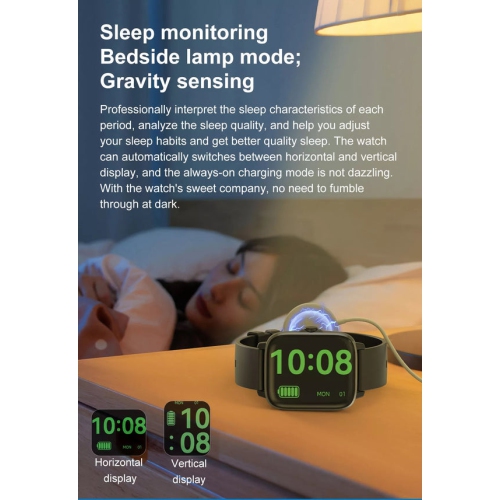 ISPEKTRUM iS102 Smart Watch 1.9-inch Full HD Screen, Bluetooth Calls & Text, Waterproof, Sports Mode, Fitness Tracker Heart Rate & BP Monitor, works