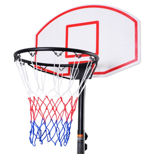 Adjustable Basketball Hoop System Stand with Wheels