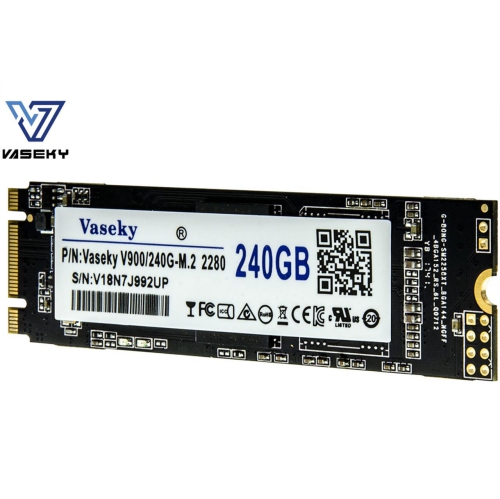Vaseky M.2 2280 SATA 240G SSD MLC Internal Solid State Drive for Desktop Notebook Standrad M.2 SATA 240GB SSD MLC Storage Grain