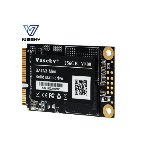 Vaseky Mini 1.8'' mSATA SSD 256G MLC Solid State Drive for Notebook Standrad mini-SATA256G Micron MLC Grain Solid State Drive