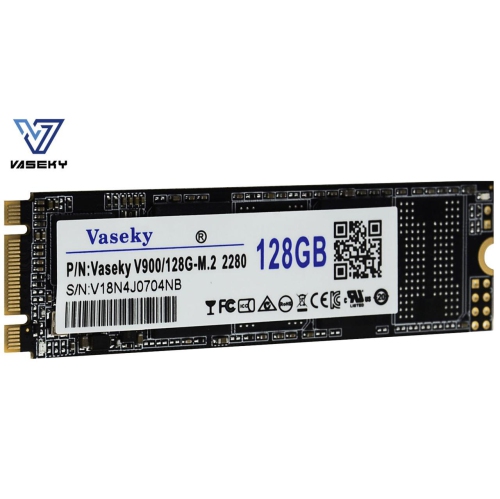 Vaseky M.2 2280 SATA 128GB SSD MLC Internal Solid State Drive for Desktop Notebook Standrad M.2 SATA 128GB SSD MLC Storage Grain