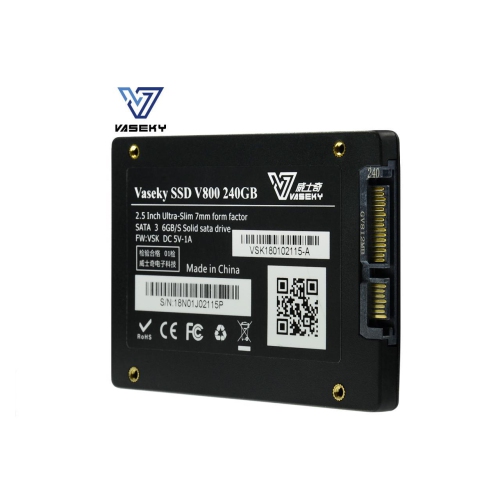 Vaseky 2.5'' SATA III 240GB SSD MLC Internal Solid State Drive for Desktop Notebook Standrad 2.5'' SATA III 240GB MLC Storage Grain