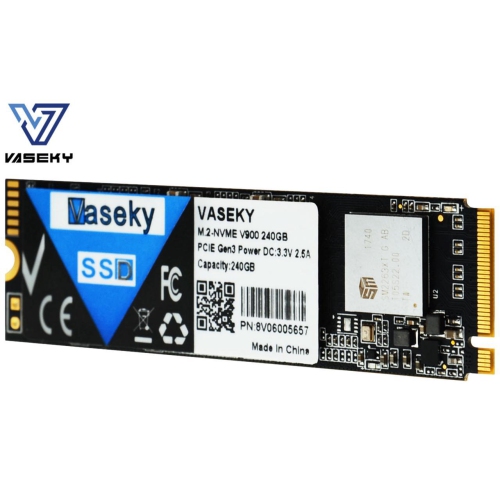 Vaseky M.2 240GB NVMe PCI-Express 3.0 x4 Internal Solid State Drive for Desktop Notebook M.2 2280 SSD