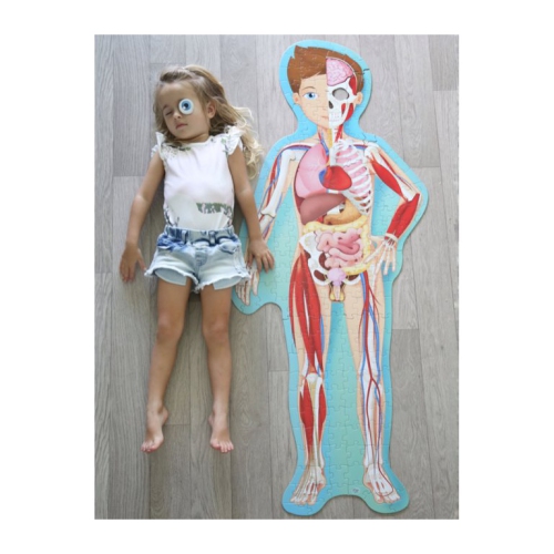 The Human Body - 200 Piece Floor Puzzle