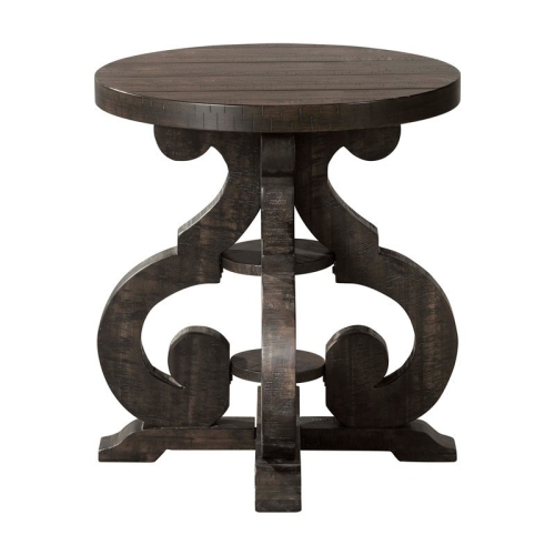 BOWERY HILL  End Table In In Brown
