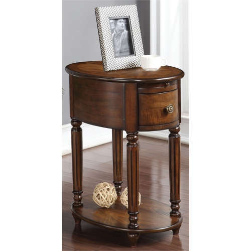 ACME FURNITURE Acme Peniel Accent Table In Dark Oak