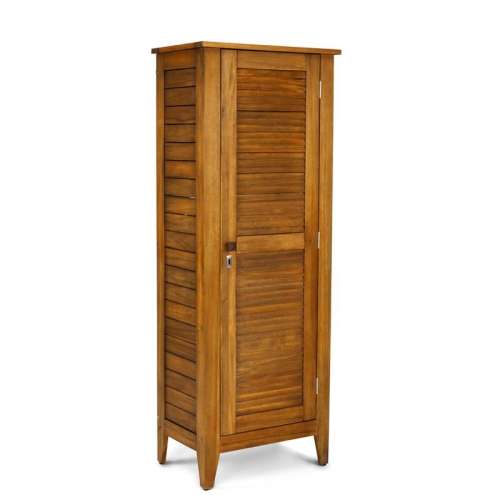 HOMESTYLES  Maho Wood Storage Cabinet In Brown