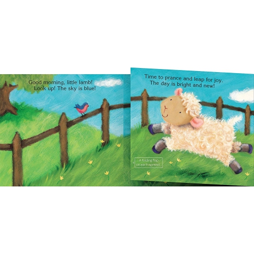 Édition grand format Bonjour, bonsoir : Livre tactile pour le dodo