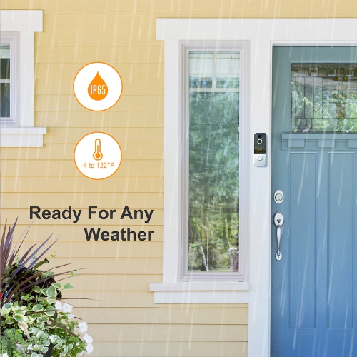 Rexing SDB1 Smart Wireless Video Doorbell Camera 1080p Recording with WiFi