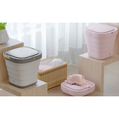 new Upgraded Portable Foldable Washing Machine, upgraded power, UV light, Washer and Drain Basket, good for Home Travel Baby Cloth Adult Underwear