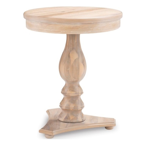 LINON  Bree Wood Accent Side Table In Natural In Brown I absolutely love it & how it looks in my home
