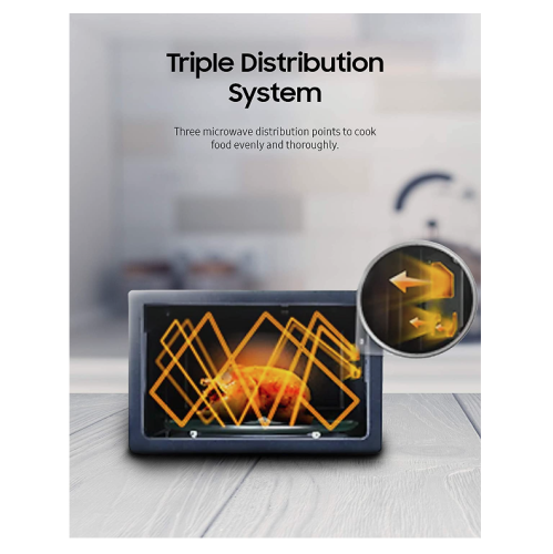 Samsung 1.4 cu. ft. Countertop Microwave with Sensor Cooking - Stainless Steel (MS14K6000AS)