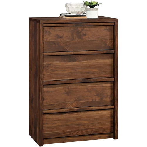 Pemberly Row 4 Drawer Chest in Grand Walnut