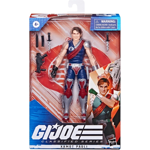 GIJOE  G.i. Joe Classified 6 Inch Action Figure Wave 10 - Xamot Paoli GI Joe Classified series is probably one of the best re-releases of the GI Joe line since the original