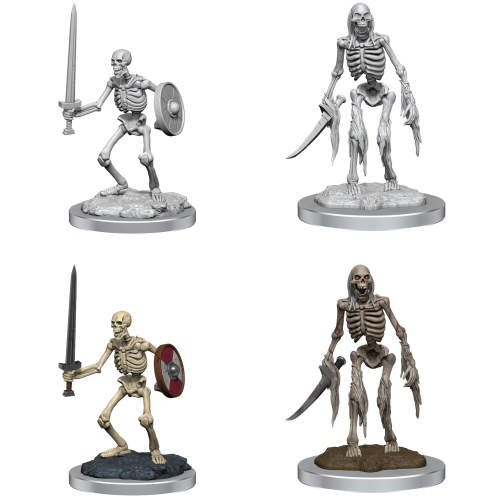WIZKIDS GAMES  Pathfinder Deep Cuts Unpainted Miniatures: Skeletons