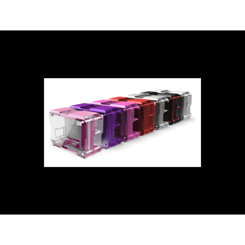 H.E. ZC-01M Mini Tempered Glass Computer Case Support 120MM/ 240mm Radiator Support M-ATX /ITX Motherboard USB 3.0 -Black