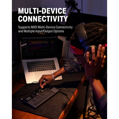 Donner B1 Synthesizer and Sequencer Analog Bass