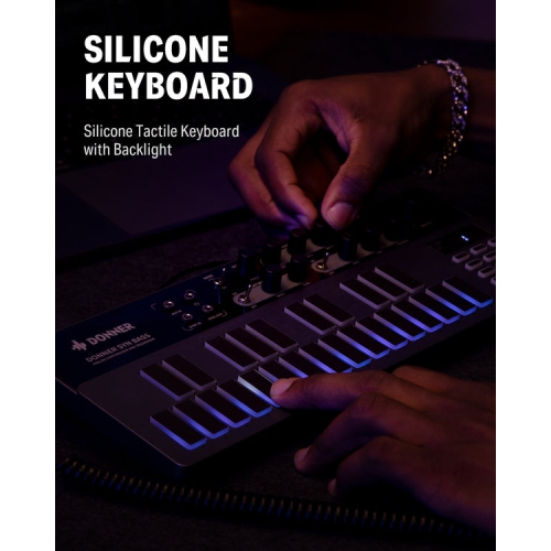 Donner B1 Synthesizer and Sequencer Analog Bass