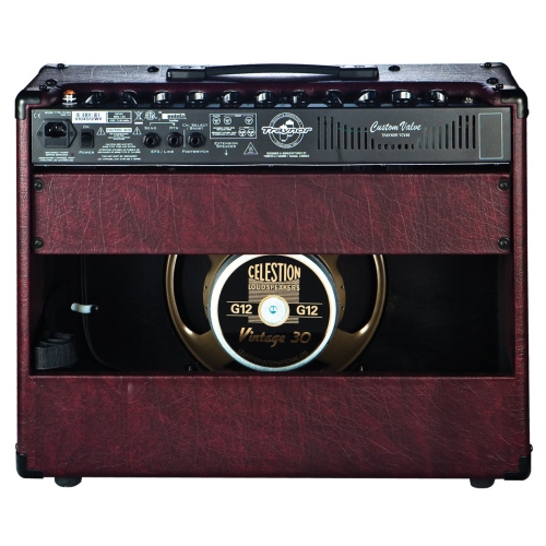 Traynor Custom Valve 40 Watt All-Tube 1x12 Guitar Combo Amp - Wine Red